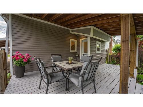 224 Sydenham Street, Brantford, ON - Outdoor With Deck Patio Veranda With Exterior