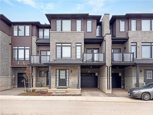 119-461 Blackburn Drive, Brantford, ON - Outdoor With Balcony With Facade