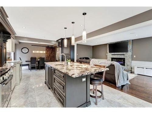 14 Federal Street, Stoney Creek, ON - Indoor Photo Showing Kitchen With Upgraded Kitchen