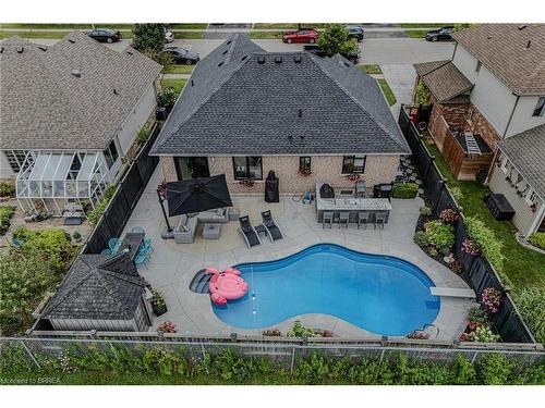 31 Irongate Drive, Paris, ON - Outdoor With In Ground Pool With Deck Patio Veranda