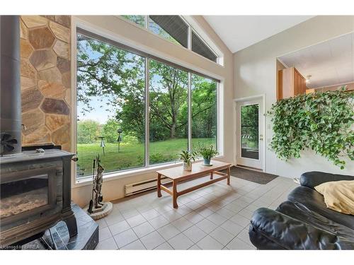 295 Brant Road, St. George, ON - Indoor With Fireplace