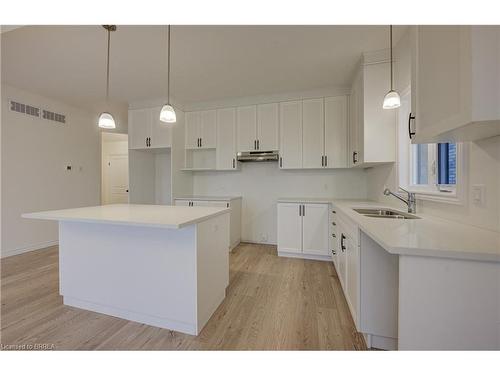 349 Bradshaw Drive, Stratford, ON - Indoor Photo Showing Kitchen With Double Sink