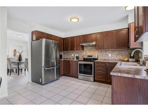 1230 Lowrie Street, Innisfil, ON - Indoor Photo Showing Kitchen With Stainless Steel Kitchen With Double Sink