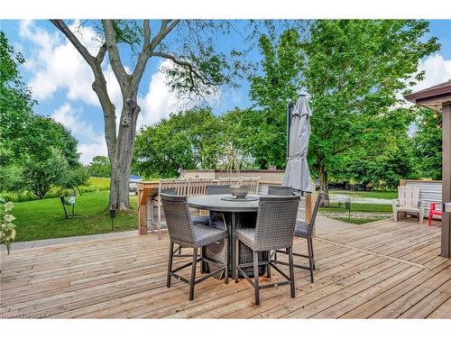 587 Mount Pleasant Road, Brantford, ON - Outdoor With Deck Patio Veranda