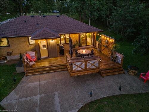 587 Mount Pleasant Road, Brantford, ON - Outdoor With Deck Patio Veranda