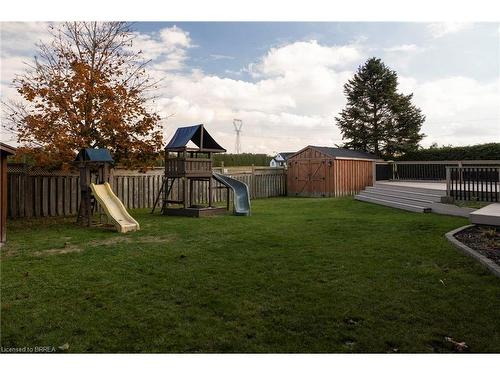 145 John Street S, Otterville, ON - Outdoor With Backyard