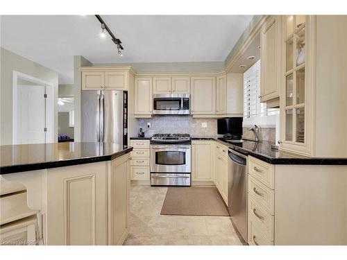 18 Shalfleet Boulevard, Brantford, ON - Indoor Photo Showing Kitchen With Stainless Steel Kitchen