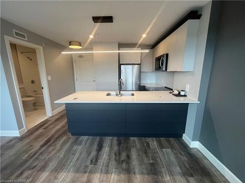 610-34 Norman Street, Brantford, ON - Indoor Photo Showing Kitchen With Double Sink