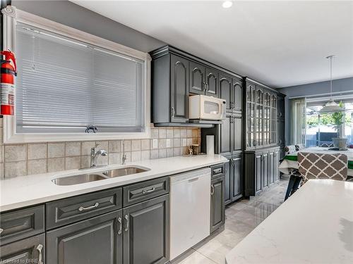 3 Johnson Crescent, Simcoe, ON - Indoor Photo Showing Kitchen With Double Sink