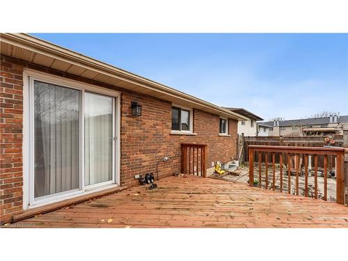 Upper-203 Brantwood Park Road, Brantford, ON - Outdoor With Deck Patio Veranda With Exterior