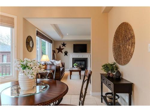 79 Taylor Road, St. George, ON - Indoor Photo Showing Dining Room With Fireplace