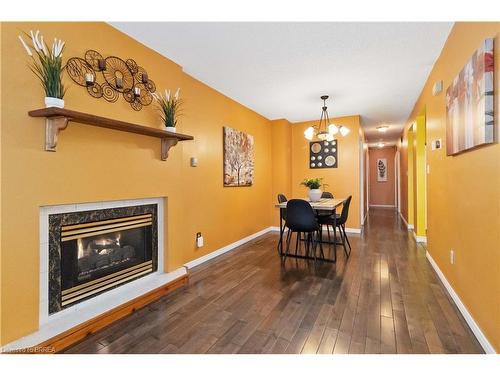 40 D'Aubigny Road, Brantford, ON - Indoor Photo Showing Living Room With Fireplace