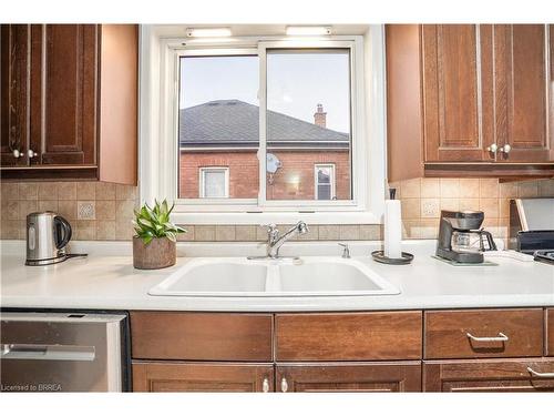 46 Bishop Street, Brantford, ON - Indoor Photo Showing Kitchen With Double Sink