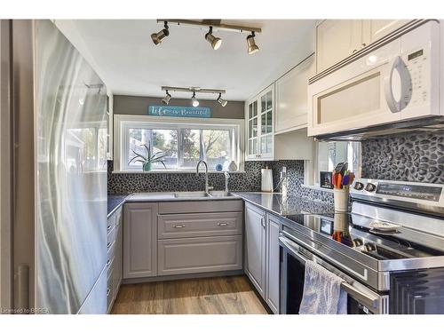 9 Alma Street, Brantford, ON - Indoor Photo Showing Kitchen With Upgraded Kitchen