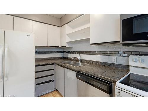 15 D'Aubigny Road, Brantford, ON - Indoor Photo Showing Kitchen With Double Sink