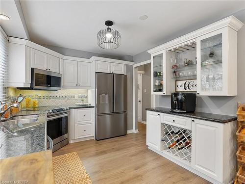 37 Dorchester Avenue, Brantford, ON - Indoor Photo Showing Kitchen With Double Sink