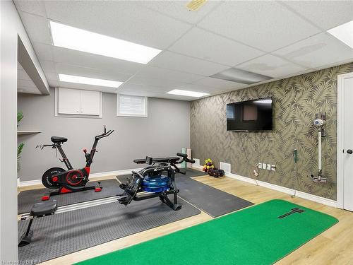 37 Dorchester Avenue, Brantford, ON - Indoor Photo Showing Gym Room