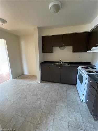 D-3 Sheldon Street, Brantford, ON - Indoor Photo Showing Kitchen With Double Sink