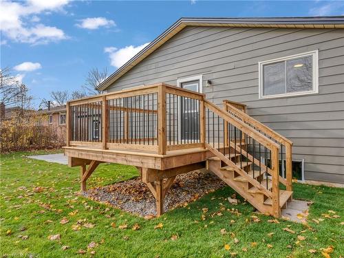 52 Fieldgate Drive, Brantford, ON - Outdoor With Deck Patio Veranda With Exterior