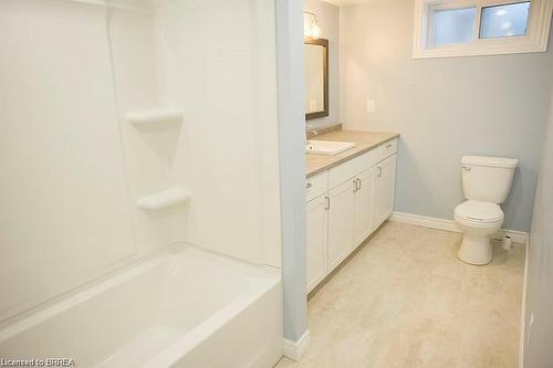 Lower-225 Chatham Street, Brantford, ON - Indoor Photo Showing Bathroom