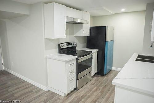 Lower-225 Chatham Street, Brantford, ON - Indoor Photo Showing Kitchen