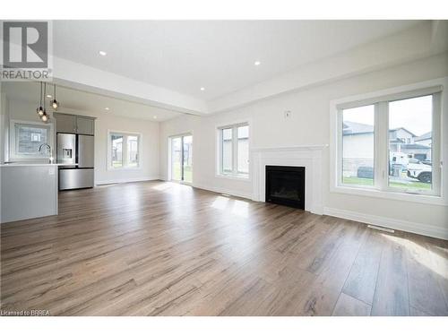 83 Greene Street, Exeter, ON - Indoor Photo Showing Living Room With Fireplace