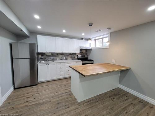 193 King Edward Street, Paris, ON - Indoor Photo Showing Kitchen With Double Sink