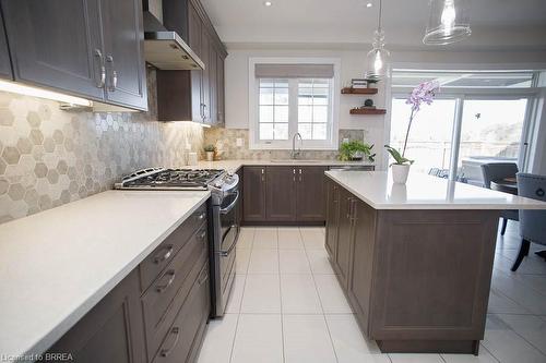 22 Wilmot Road, Brantford, ON - Indoor Photo Showing Kitchen With Upgraded Kitchen