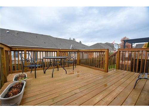 52-10 Cobblestone Drive, Paris, ON - Outdoor With Deck Patio Veranda With Exterior