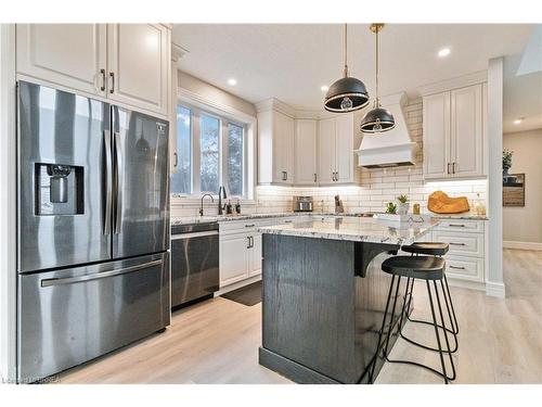 3191 Windham West Quarter Line Road, Norfolk County, ON - Indoor Photo Showing Kitchen With Stainless Steel Kitchen With Upgraded Kitchen