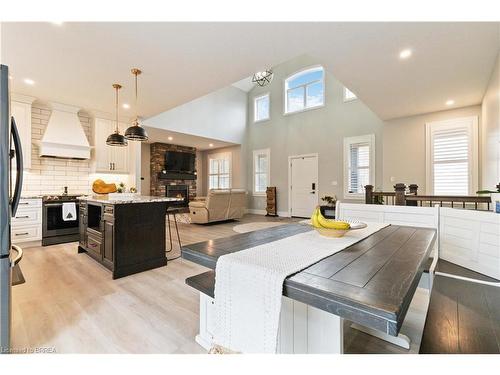 3191 Windham West Quarter Line Road, Norfolk County, ON - Indoor Photo Showing Kitchen With Stainless Steel Kitchen With Upgraded Kitchen