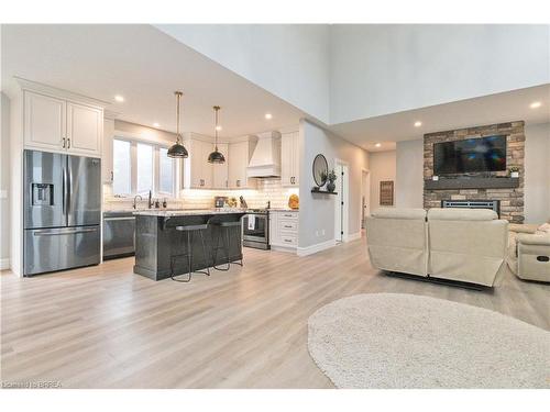 3191 Windham West Quarter Line Road, Norfolk County, ON - Indoor Photo Showing Kitchen With Stainless Steel Kitchen With Upgraded Kitchen