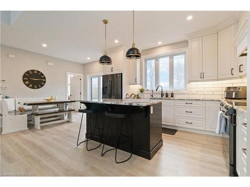 3191 Windham West Quarter Line Road, Norfolk County, ON - Indoor Photo Showing Kitchen With Stainless Steel Kitchen With Upgraded Kitchen