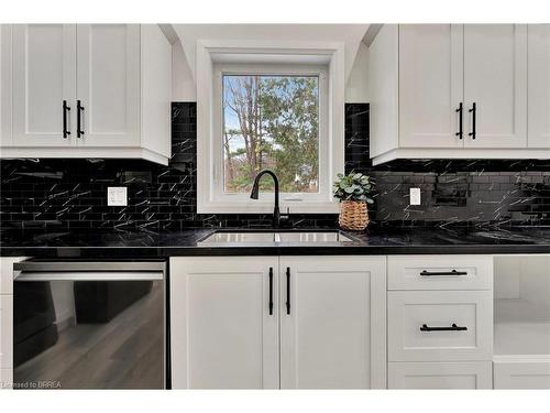 59 Laurel Street, Paris, ON - Indoor Photo Showing Kitchen With Double Sink