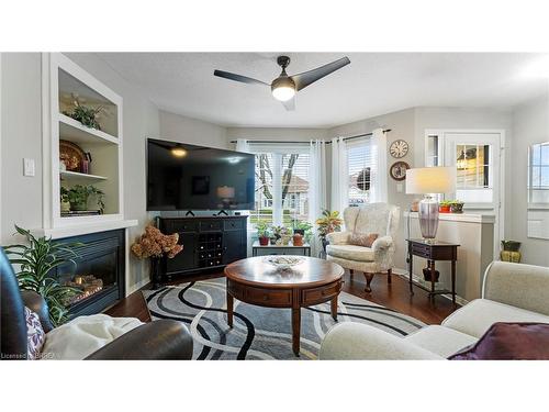 21 Long Point Boulevard, Port Rowan, ON - Indoor Photo Showing Living Room With Fireplace