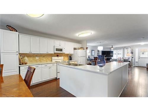 21 Long Point Boulevard, Port Rowan, ON - Indoor Photo Showing Kitchen With Double Sink