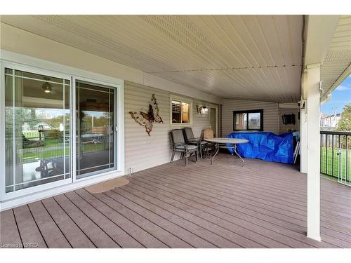 2 Saint Catharine Street, Burford, ON - Outdoor With Deck Patio Veranda With Exterior