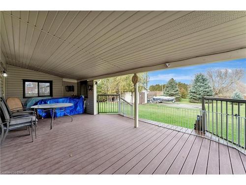 2 Saint Catharine Street, Burford, ON - Outdoor With Deck Patio Veranda With Exterior