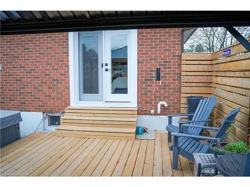 71 Norman Street, Brantford, ON - Outdoor With Deck Patio Veranda With Exterior