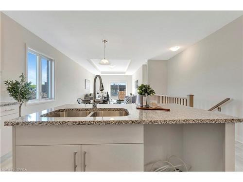 248 Middleton Street, Thamesford, ON - Indoor Photo Showing Kitchen With Double Sink With Upgraded Kitchen