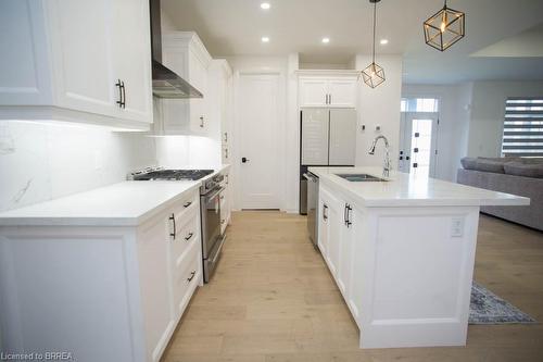 14 Bowen Place, Oakland, ON - Indoor Photo Showing Kitchen With Upgraded Kitchen