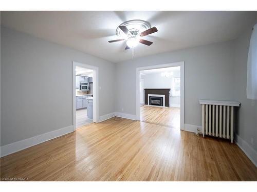 108 Colborne Street N, Simcoe, ON - Indoor Photo Showing Living Room With Fireplace