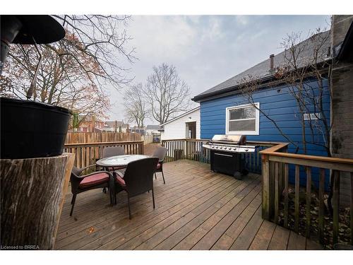 6 Webling Street, Brantford, ON - Outdoor With Deck Patio Veranda With Exterior