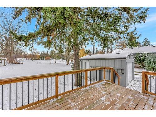 25 Barnabas Street, Lynden, ON - Outdoor With Deck Patio Veranda