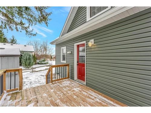 25 Barnabas Street, Lynden, ON - Outdoor With Deck Patio Veranda With Exterior