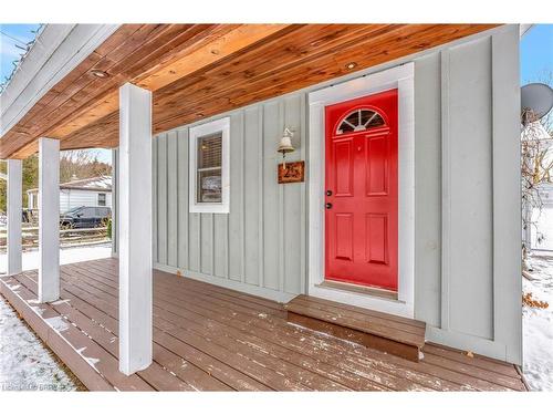 25 Barnabas Street, Lynden, ON - Outdoor With Deck Patio Veranda With Exterior