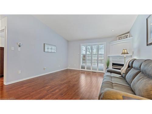 7-24 Griffiths Drive, Paris, ON - Indoor Photo Showing Living Room With Fireplace