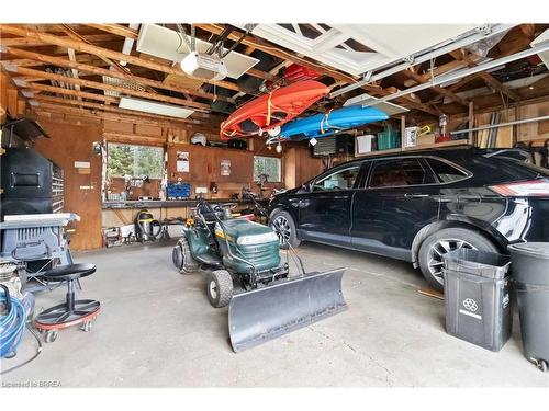 1996 Brantford Rd 4 Road, Vanessa, ON - Indoor Photo Showing Garage