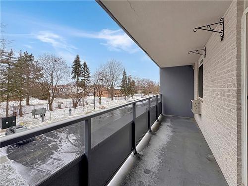 302-640 West Street, Brantford, ON - Outdoor With Balcony With Exterior