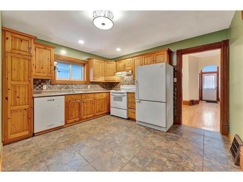 12 Emilie Street, Brantford, ON - Indoor Photo Showing Kitchen